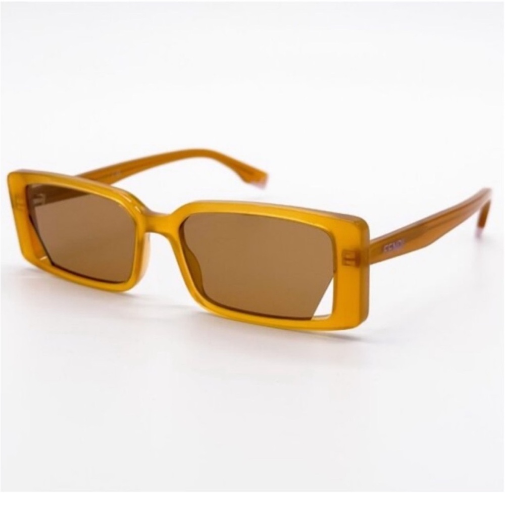 Fendi “WAY” Rectangular Sunglasses - Picture 3 of 11